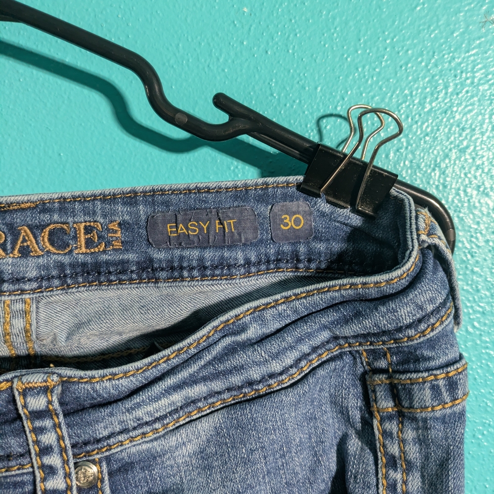 Grace High-Rise Distressed Skinny Jeans - Light Blue - Picture 3 of 12